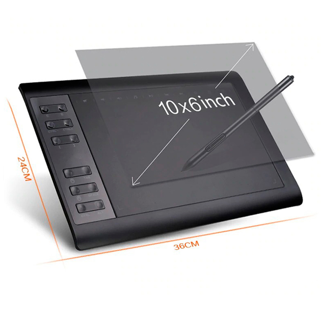 Графічний планшет Vinsa 10x6 дюймів за 2800 грн